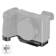 NEEWER A6700 Camera Baseplate, Bottom Mount Plate with Arca QR Base, 1/4" Threads, Cold Shoe, 3/8" A