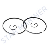 SALE Piston Kit 676-11631 676-11610 With Ring For Yamaha outboard motor 2T 40hp 676-11631-60 6E9-116