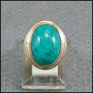 CINCIN BATU AKIK BACAN DOKO SEMI KRISTAL SUPER SIZE KANTORAN HARGA