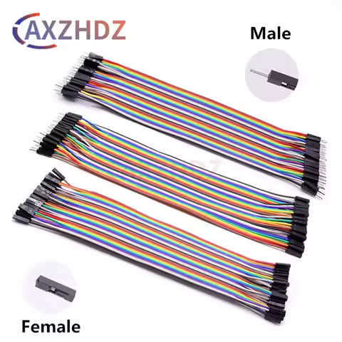 40Pin Dupont Line 10/20/30CM 2.54mm Male to Male Female to Male Female to Female Jumper Dupont Wire 
