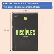 CSB Disciple's Study Bible | Text size 10 | Hardcover