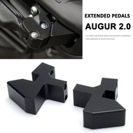 New Motorcyle Accessories For YAMAHA AUGUR Augur 2.0 Aluminum Passenger Footpeg Lowering Kit Footres