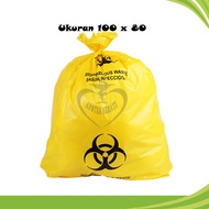 Kantong Sampah Medis Biohazard Plastik Limbah Infeksius Bag Yellow