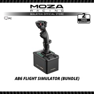 Moza Racing AB6 Flight Simulator Bundle