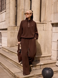 พร้อมส่ง SAC.BKK Airport set แอร์พอร์ตเซ็ท รุ่น Funnel neck Zip Sweatshirt set