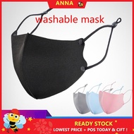 Adjustable Face Mask Washable &amp; Comfortable for Men and Women Adjustable Ventilation Dust-proof Ice Cotton Washable Net Red Spring Summer Autumn Winter Cold Factory Direct Sales