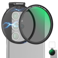 NEEWER FL-78 CPL Filter ฟิลเตอร์มือถือ ลดแสงสะท้อน พร้อมคลิปหนีบ ขนาด 67mm พร้อม Cold Shoe ไฟเซลฟี่