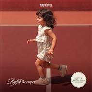 Koobicles Ruffle Romper TENCELTM Little Athlete Romper Newborn Baby Romper Newborn