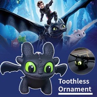 Night Fury Toothless Helmet Doll Little Flying Dragon Toy Night Decoration Ornament Toy Dragon W6b7