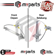 Myparts Fits Mitsubishi Lancer CS3 2001-2007 Front / Rear (No Motor) Electric Power Window Gear Regu