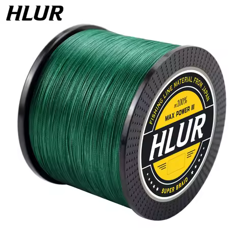 HLUR 0.11-0.5mm 12-83Lb 4 Strands Braided Fishing Line 300m/500m/1000m Super Strong Saltwater Multif