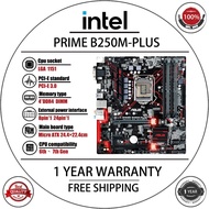 Used PRIME B250M-PLUS Desktop Intel B250 B250M DDR4 Motherboard LGA 1151 i7/i5/i3 USB3.0 SATA3（only 