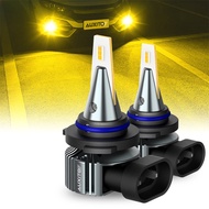 AUXITO 2Pcs 9006 HB4 4000Lm lampu kabus LED untuk kereta 9006 lampu kabus kereta Led hari memandu la