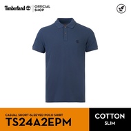 Timberland Men's Casual Short-Sleeved Polo Shirt เสื้อโปโล (TS24A2EPM)