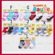 KIRRIBILLI COLLECTION 3in1 Newborn Baby Boy and Girl Socks Ages 0-8 months Smooth