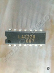 LA3220 dual-channel equalizer amplifier with ALC