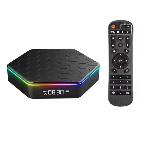 T95Z Plus Android 12.0 Smart TV Box Allwinner H618 Quad-core 4K Media Player 6K Decording H.265 VP9 