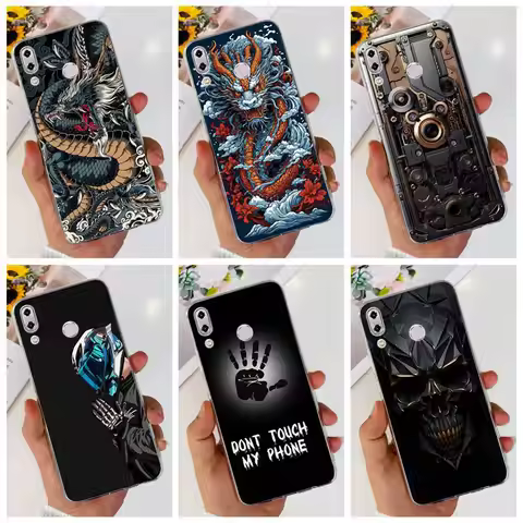 For Asus Zenfone 5 (2018) 5Z ZE620KL ZS620KL Fashion Dragon Metal Style Painted Case For Asus X00QD 