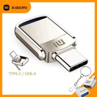 Xiaomi TYPE-C Two-in-One Flash Drive, 512GB, 1TB, 2TB, USB3.0 Mini Pen Drive, 128GB, 64GB, 32GB, Metal Waterproof Flash Drive
