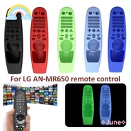 JUNE LG AN-MR600 AN-MR650 AN-MR18BA AN-MR19BA Universal Case Waterproof Silicone Remote Controller Protector TV Accessories Non-slip Shockproof Soft Shell Remote Control Skin
