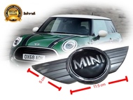 แผ่นป้าย Logo มินิคูเปอร์ 11.5 X 5cm 3D โลหะเกรดดี ด้านหน้าฝากระโปรง หรือ ด้านหลัง สัญลักษณ์ สำหรับ