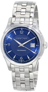 Hamilton Watch Jazzmaster Viewmatic Swiss Automatic Watch 40mm Case, Blue Dial, Silver Stainless Ste