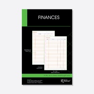 R'fillae A5 Finance Diary Planner Refill
