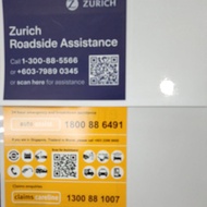 Roadtax Sticker Cover ETIQA/IKHLAS/ZURICH/LIBERTY