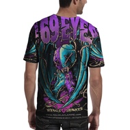 69 Eyes T-shirt Fullprint Polyester Jersey Material [PO 3 Days] || Please Order Now