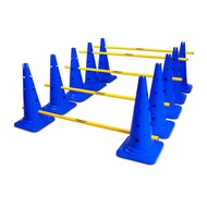 TRIDENT HAT CONE HURDLE SET - 20" (NEON GREEN)