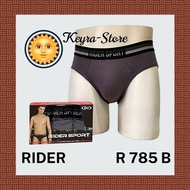 3 PCS MEN'S RIDER UNDERWEAR - CODE R 785 B - SIZE ML XL