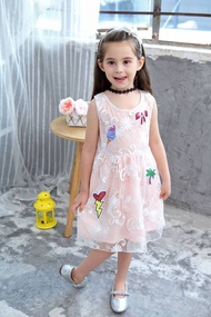 Kids Dress Girls Clothing Girl dresses Girl Dress Baju Budak Perempuan Kids Korea Dress 3 - K7007