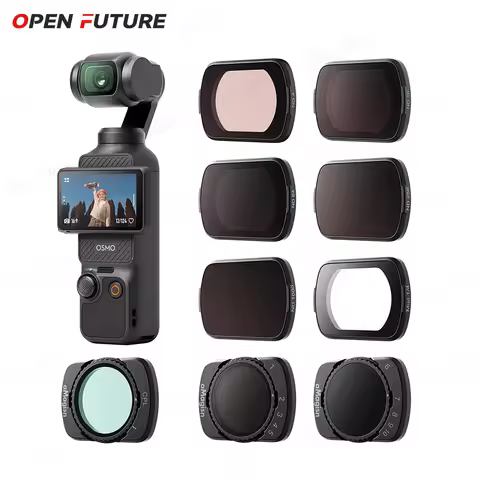 Adjustable Lens ND Filter For DJI Osmo Pocket 3 CPL ND4 ND16 ND64 ND256 ND1000 Magnetic Lens Filters