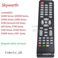 Skyworth Smart TV remote 32E2000 40E2000 43E2000 50E2000 55E2000 32E2000D 40E2000D 43E2000D 50E2000D 55E2000D 32E200A 50E3000 and 50E3300 32E380i, 40E380i, 43E380i 49E380i 32E390i