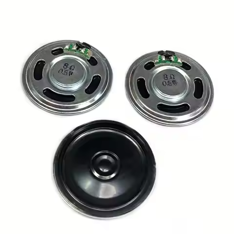 1Pcs Diameter 30mm 32mm 36mm 40mm 45mm 50mm 57mm Loudspeaker 0.5W 8 Ohm Ultra-thin Horn Speaker