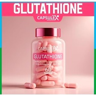 CAPSULE -X GLUTATHIONE WHITENING SUPPLEMENT./VITAMIN C DAN ZINK- 60 BIJI