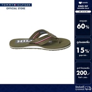 Tommy Hilfiger รองเท้าแตะ ผู้ชาย รุ่น FM0FM05436 RBN - สีเขียว