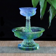 01.02 Fengming Glaze Eight Auspicious Dharma Protector Cup Chinese Dharma Protector Dharma Tool Tibe