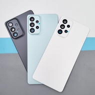Original For Samsung Galaxy A73 5G SM-A736B Rear Panel Battery Back Cover Housing Case With Camera G