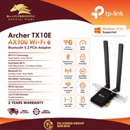TP-LINK ARCHER TX10E AX900 WIFI 6 BLUETOOTH PCIE ADAPTER