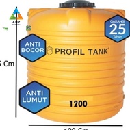 AUZ Tandon Air/Tangki Air Profil Tank 1200 Liter Anti Lumur (BPE1200)