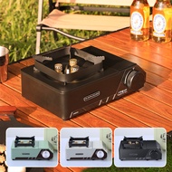 Buerk Portable Gas Stove Outdoor Windproof Portable Portable Gas Stove Wild Camping Bbq Hot Pot Gas Stove Tea-Boiling Stove