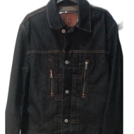 jaket jeans evisu original