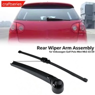 CRAFTSERIES Car Rear Windshield Windscreen Washer Wiper Arm Set For VW Volkswagen Golf 4 5 Mk4 Mk5 0