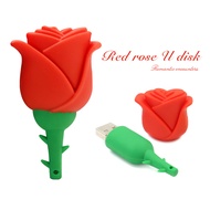 Rose 2TB high-speed stable USB drive cartoon cute flash drive universal computer phone USB gift