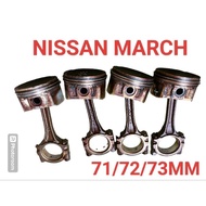 Piston Nissan March TURBO 71MM 72MM 73MM  low comp hi boost