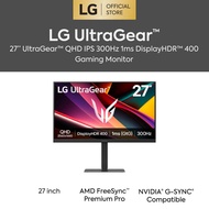 27” UltraGear™ QHD IPS gaming monitor | 300Hz, 1ms, DisplayHDR™ 400