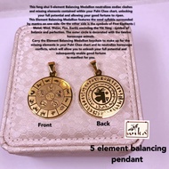 (Wika)5 element balancing pendant