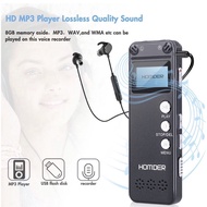 (SG shop) Digital Voice Recorder, Homder USB Dictaphone Voice Recorder with MP3 Player, Voice Activated Recorder 8GB