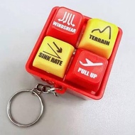 Boeing 737 Airbus EGPWS Warning Sound Simulator Pilot Keychain Boeing Airbus Commercial Aircraft Key